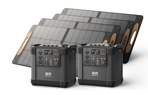 G2000 Battery Backup Power Station by Byrony Solar Kit