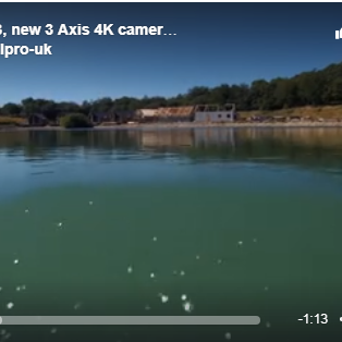 Another Splash Drone 3 Video with a 3 Axis Gimbal