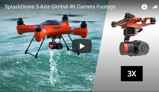 Splash Drone 3 with 3 Axis Gimbal