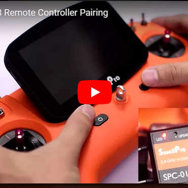 Swellpro Tutorial Video on Remote Controller Pairing of Splash Drone 3