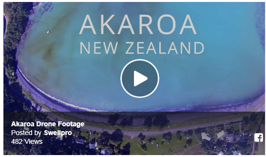 Enjoying Akaroa with Splash Drone 3