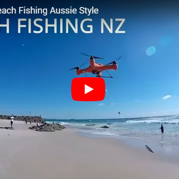 Swellpro Splash Drone Beach Fishing