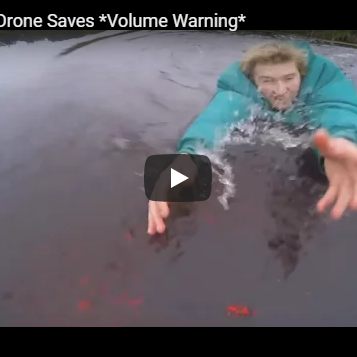 Drones Crashing on Water