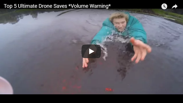 Drones Crashing on Water