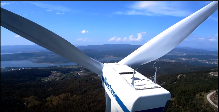 Splash Drone 3 at an Eolic Windmill
