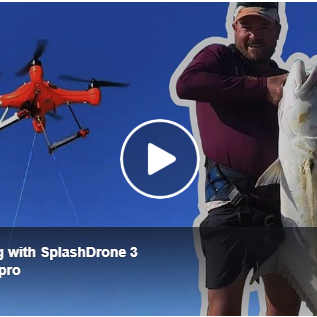 Fishing and Shark Catching and Releasing with Splash Drone 3