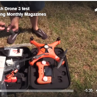 Splash Drone 3 Test