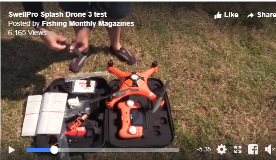 Splash Drone 3 Test