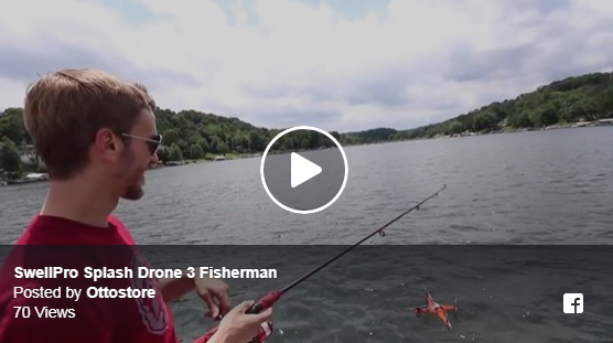 Fishing with Splash Drone 3