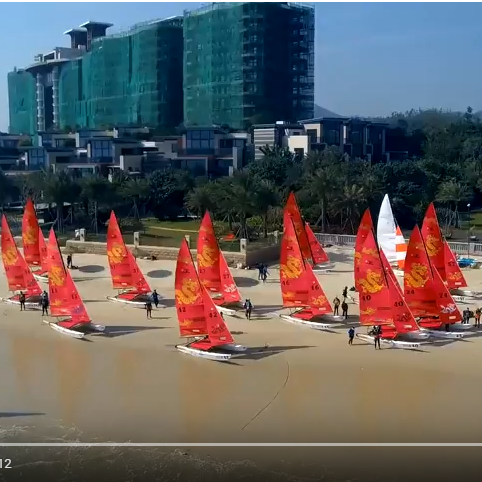 Swellpro Splash Drone 3 at the Hobie 16 Asia Championship