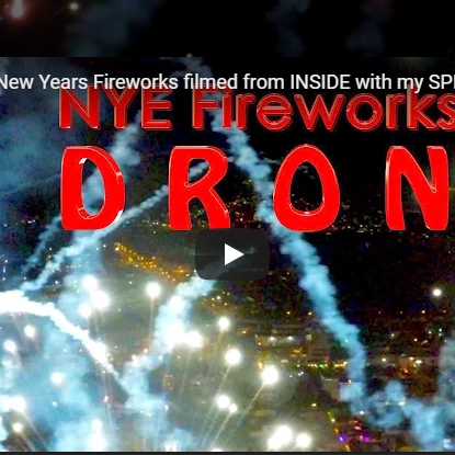 New Year's Eve with Splash Drone