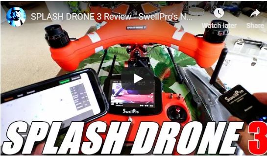 SPLASH DRONE 3 Review -  Unboxing, Inspection, Setup