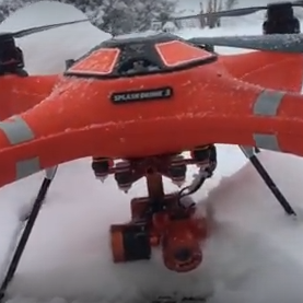Splash Drone 3 for Inspection Under Bad Conditions