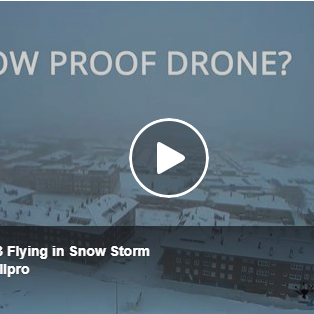 Is Splash Drone 3 Snow-proof?