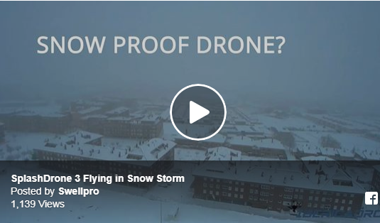Is Splash Drone 3 Snow-proof?