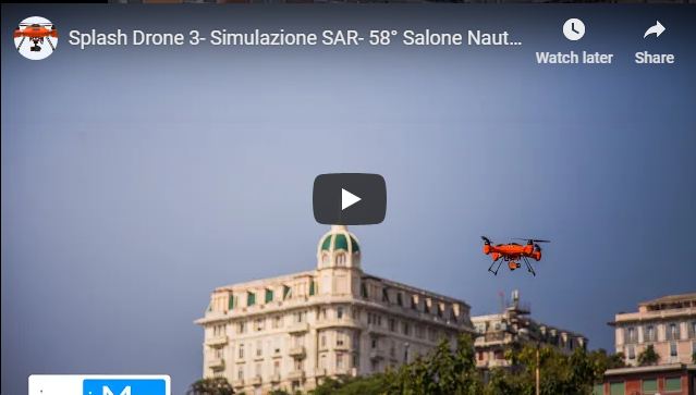 Simulation SaR Operation with Splash Drone 3