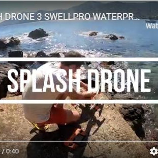 Splash Drone 3 100% waterproof drone