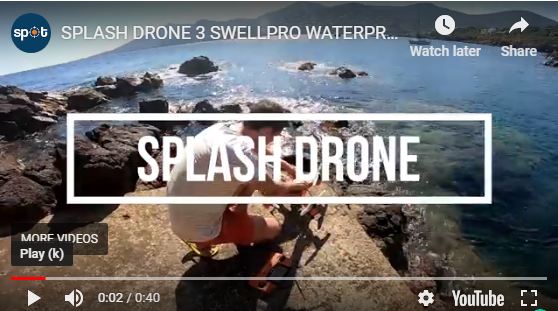 Splash Drone 3 100% waterproof drone