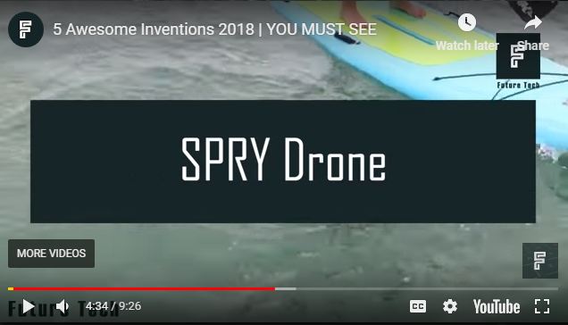 Spry Drone -crossing the line between Science Fiction and Reality
