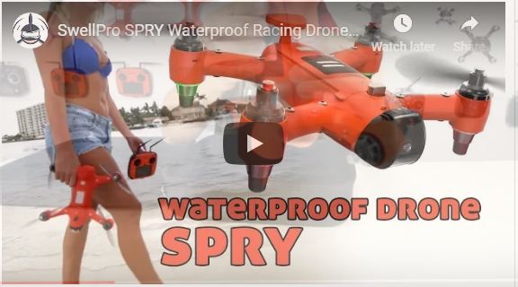 SPRY Waterproof Racing Drone Unboxing Video