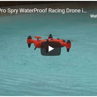 Spry Drone Amidst Rainfall