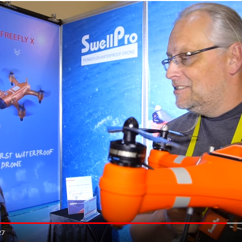 Swellpro Splash Drone 3 at the CES 2017