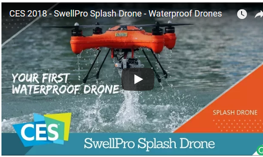 Splash Drone 3 at CES 2018