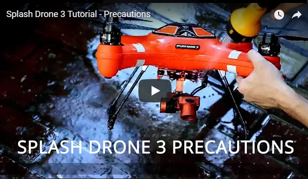 Splash Drone 3 Tutorials and Precautions