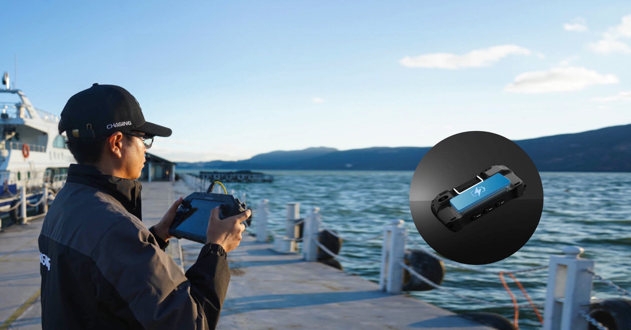 Waterproof Remote Controller with Screen for Chasing M2 Pro Max and M2 ...