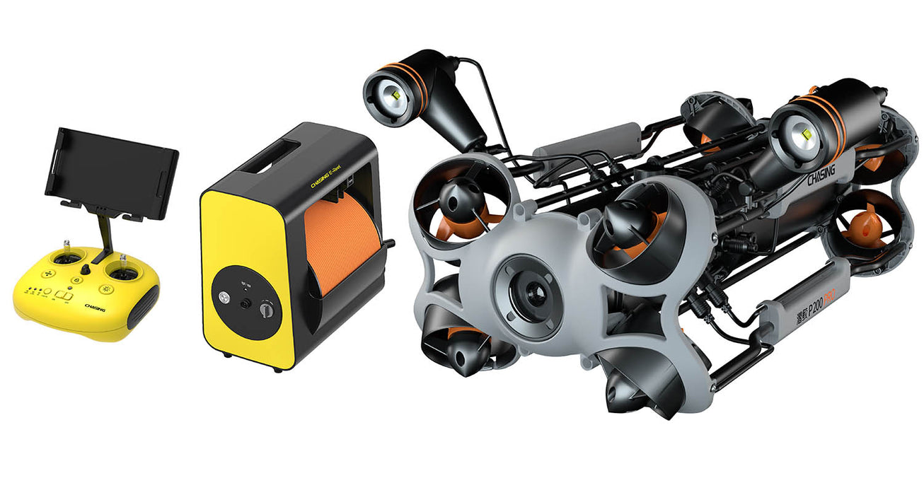 chasing m2 pro max underwater drone reel