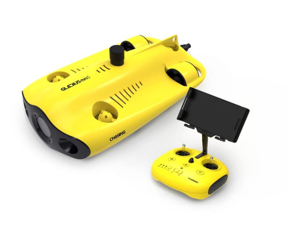 Chasing Gladius Mini S with Robotic Arm Underwater | Urban Drones