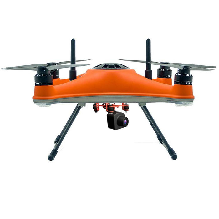 Splash Drone 4 fishing drone with fixed axis camera